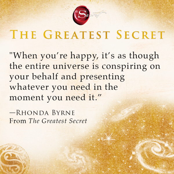 The Greatest Secret quote from Rhonda Byrne