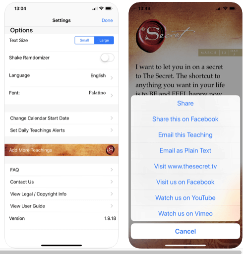 The Secret Daily Teachings App The Secret Official Website